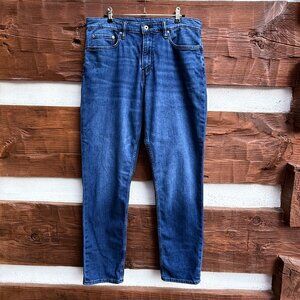 BONOBOS Stretch Lightweight Men’s Jeans. Medium Wash, Athletic Fit 34 x 32